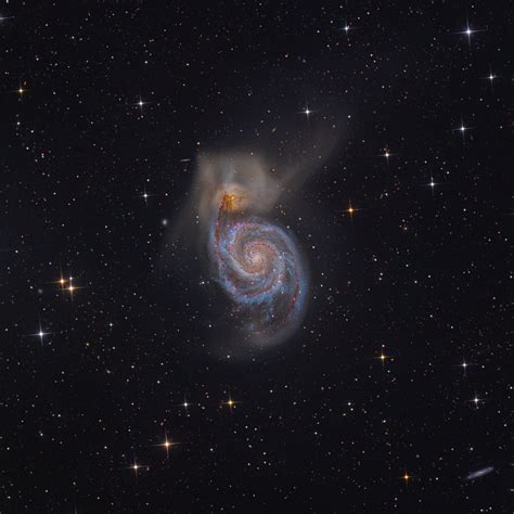 Hanson Astronomy Photos M51 The Whirlpool Galaxy