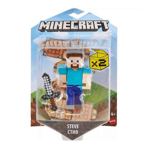 Minecraft Craft A Block 325 Inch Steve Action Figure At Toys R Us