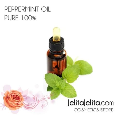 Jual Peppermint Essential Oil Pure Minyak Mint Murni Natural Ml