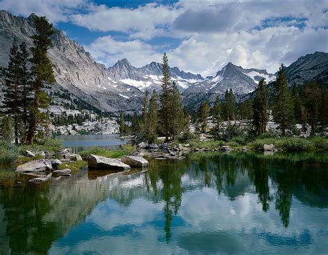 Blue Lake Above Lake Sabrina Vern Clevenger Photography