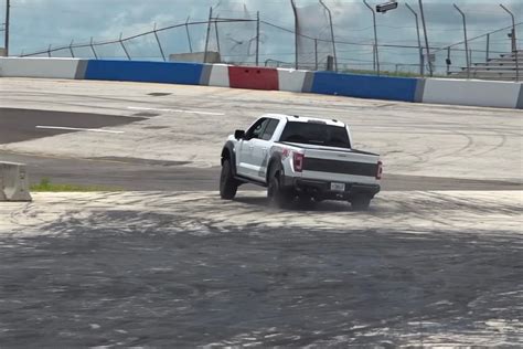 Watch A Ford F 150 Raptor R Become A Drift Car In The Hands Of Cleetus