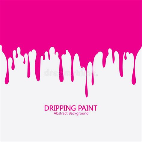 Paint Dripping Dripping Liquid Paint Flows Current Paint Stains