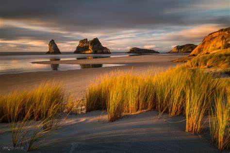Wharariki Beach By Oliver Wehrli New Zealand Most Beautiful