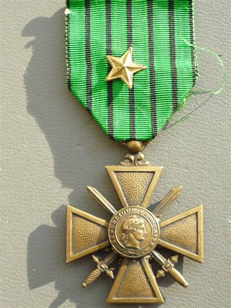 France Médaille croix de guerre 1939 1940 Vichy WW2 S Catawiki