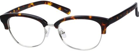 tortoiseshell browline glasses 194025 zenni optical