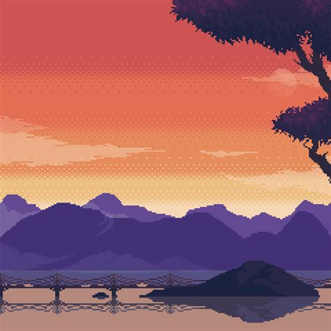 Oc Summer Sunset By A Confused Dragon Tumblr Rpixelart