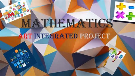 Maths Art Integrated Project Youtube