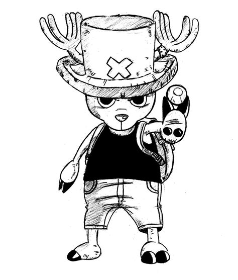 One Piece Tony Tony Chopper By Eseyy On Deviantart