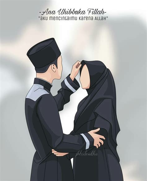 Animasi Pasangan Muslim Romantis Homecare24