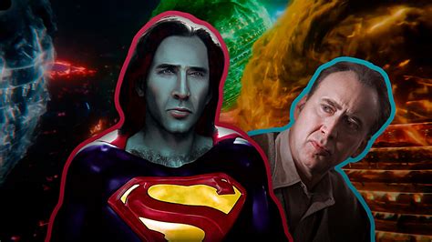The Flash Supermans Cameo Surprised Nicolas Cage But He Loved One Thing