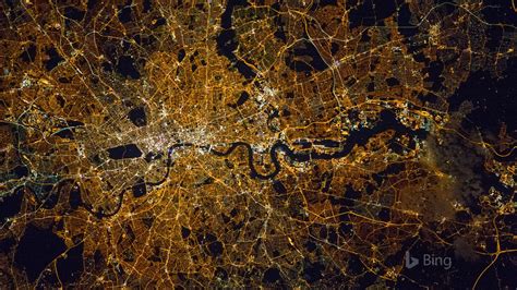 London Street Under Aerial 2016 Bing Desktop Wallpaper Preview
