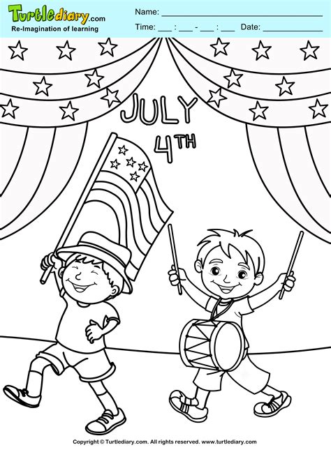 Parade Coloring Pages Free Download Gmbar Co