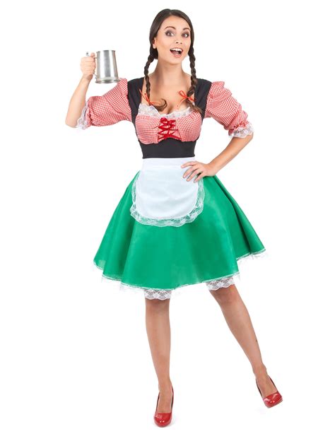 costume da cameriera bavarese per donna costumi adulti e vestiti di carnevale online vegaoo
