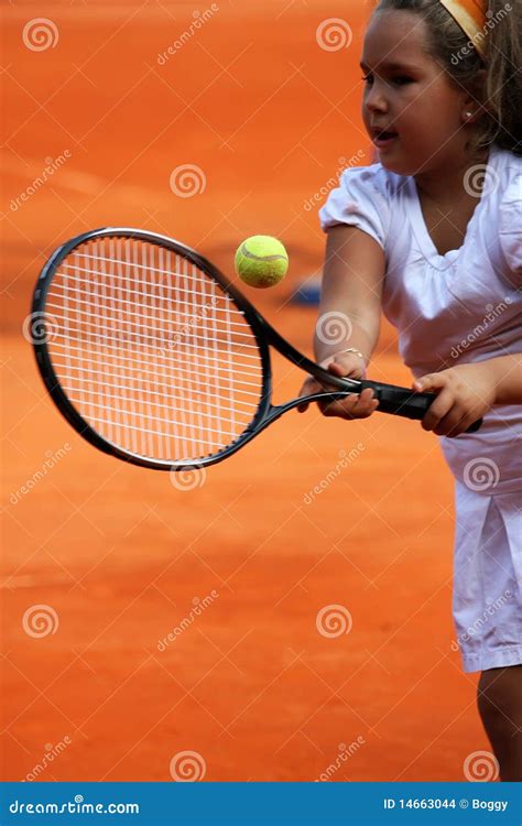 Tennis Girl Stock Photo Image Of Racket Game Active 14663044