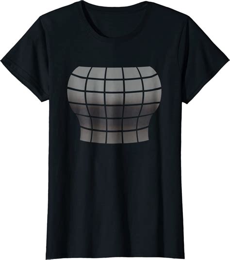 Womens Women Big Boob Optical Illusion Fake Breast T Shirt