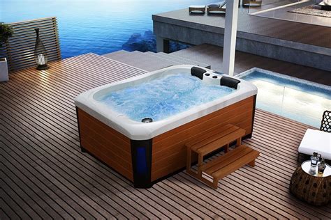 Outdoor Hydro Spa 2 Person Hot Tub Foshan Hosta Sanitary Ware Co