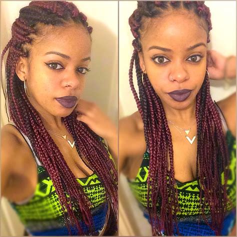 Designed to keep your hair in good shape protective hairstyles are just right for naturally curly hair. Box braids | Protective style | Team natural - new look ...