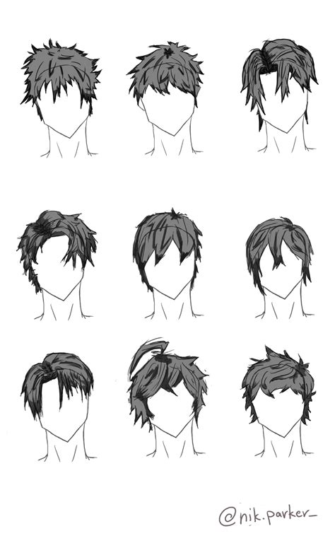 20 Male Hairstyles By Lazycatsleepsdaily On Deviantart Artofit