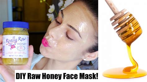 Diy Honey Face Mask ♥ Perfect For Sensitive Acne Prone Skin Youtube