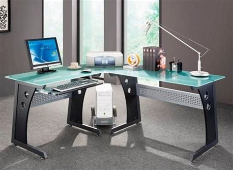 Futuristic L Shaped Desk