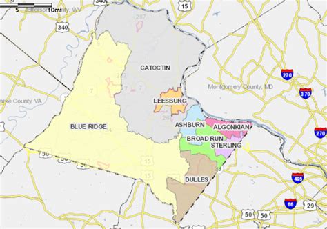 Map Of Loudoun County Va