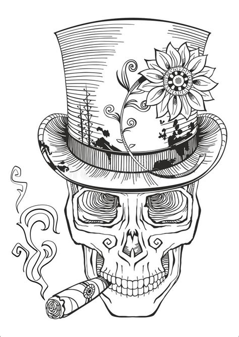 On this day, men give women flowers and other gifts. Day Of The Dead, Baron Samedi Drawing Stock Vector - Image ...