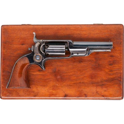 Cased Colt Model 1855 3a Side Hammer Pocket Percussion