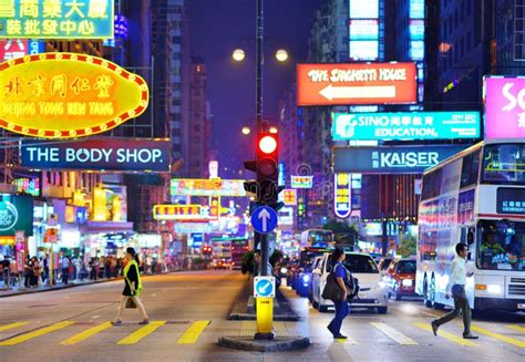 Nathan Road Hong Kong Editorial Stock Photo Image 31698268