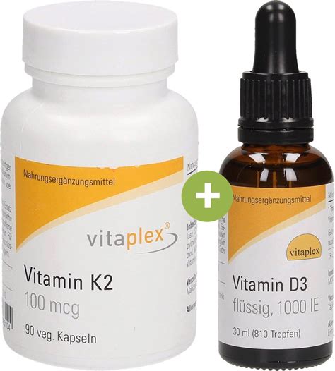 I've been taking vitamin d supplements for many years, especially in the winter months, when i rarely get to see real sunlight. Vitamin D3 Drops + Vitamin K2 Capsules, 1 set - Vitaplex ...