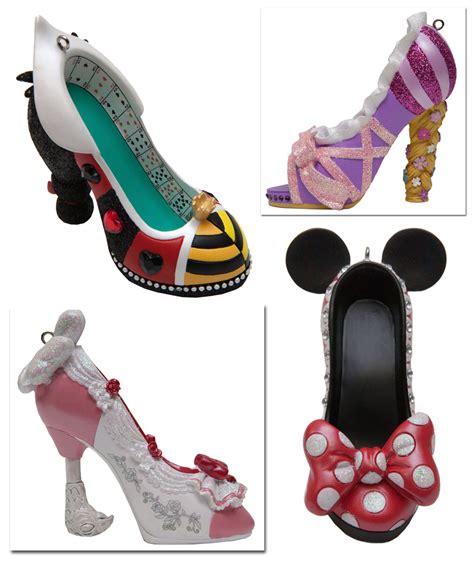 Disney Parks Stylish Shoe Ornaments Strutting Into Merchandise