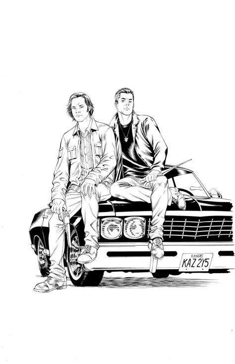 Supernatural Dean And Sam Winchester By Mike S Miller
