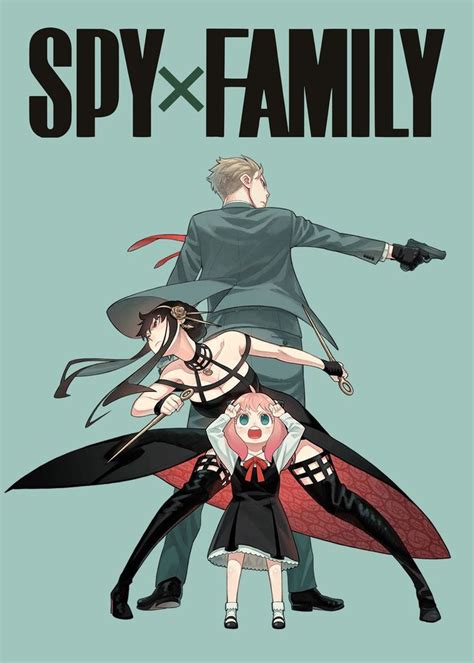 'Spy x Family' Poster Print by Anime Lover | Displate | Anime family