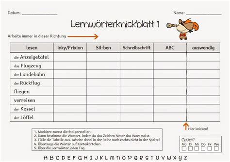 Endlich Pause 2.0: Lernwörterknickblätter - Grundwortschatz | endlich