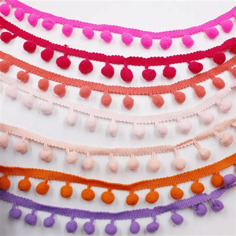 Pom Pom Lace Craft Accessories Sewing Ribbon Sewing Lace