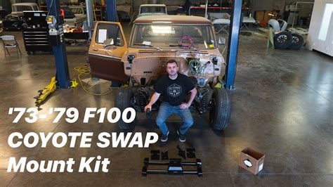 1973 1979 Ford F100 Coyote Swap Mount Kit Youtube