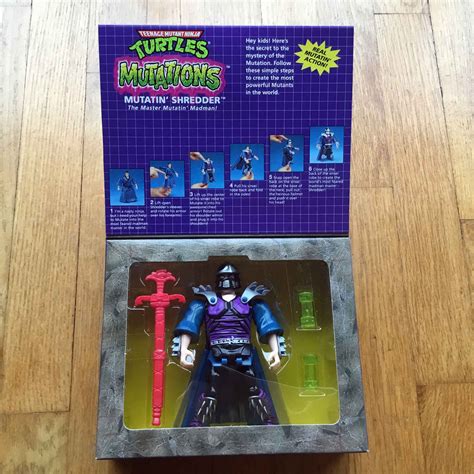 1993 Tmnt Mutations Teenage Mutant Ninja Turtles Mutatin Shredder