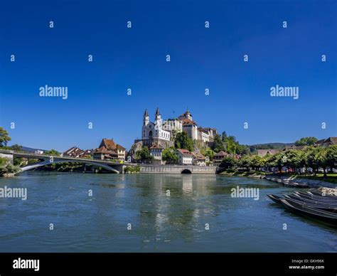 Aarburg Castle Switzerland Europe Stock Photo Alamy