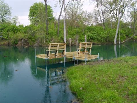 Herman Brothers Blog The Perfect Small Pond Dock Outdoor Oasis