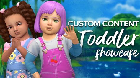 Toddler Cc Showcase Maxis Match The Sims 4 Youtube