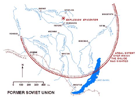 Tunguska 1908 Siberia Explosion History Theories Eywitness Accounts
