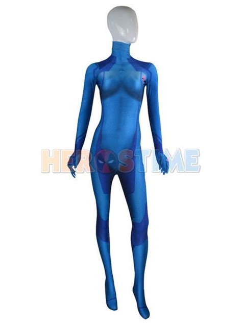 Samus Aran Zero Suit 3d Printing Female Adult Costume Zentai Cosplay