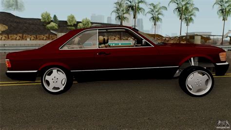 As more and more parts of requests / offers, technical questions and invitations to events reach us, we have. Mercedes-Benz C126 560SEC Stance para GTA San Andreas