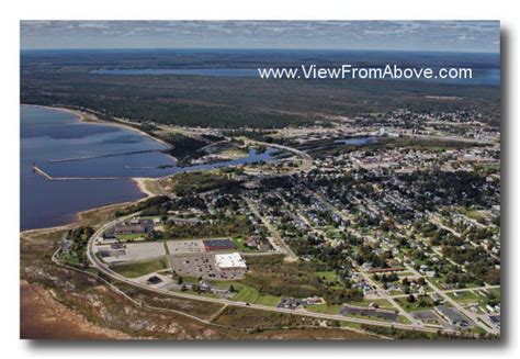 Manistique Michigan Aerial Photography Aerial Photographers