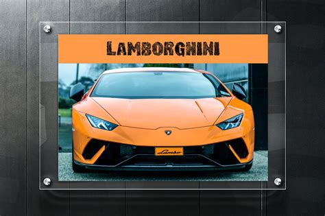 Lamborghini Huracan Poster Classic Sports Car Super Car Wall Etsy Uk