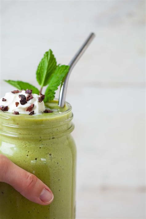 Get Your Green On Today Here Is My Healthy Shamrock Shake Smoothie