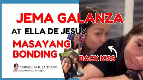 Jema Galanza At Ella De Jesus Masayang Bonding Together Jemagalanza