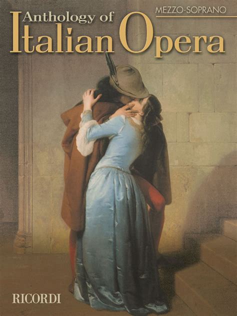 Anthology of Italian Opera Mezzo-Soprano - Willis Music Store