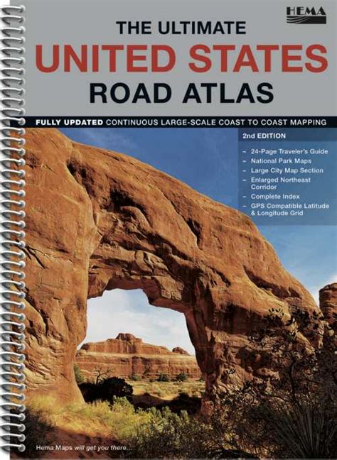 The Ultimate United States Usa Road Atlas By Hema Maps 9781934006894