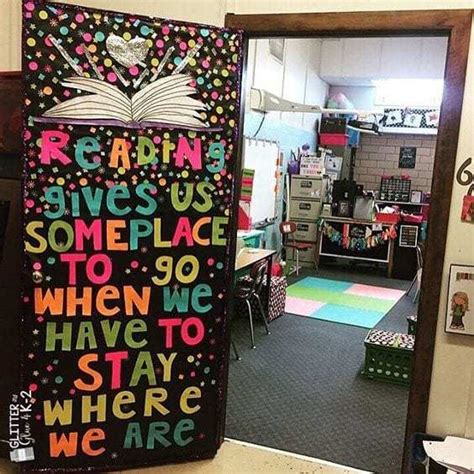 Classroom teaching tips with the teachers' room. 35 Awesome Classroom Doors For Back-To-School