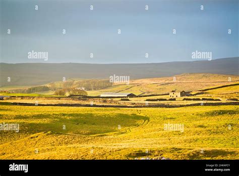 Landscape Over Stainmore Summit Cumbria England Stock Photo Alamy